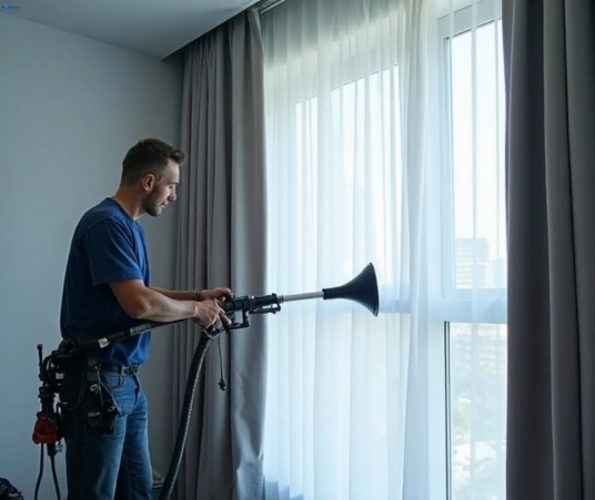 Professional drapes cleaning process tools Matty Curtain Cleaning cartwright-nsw